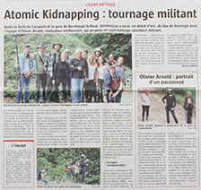L'Alsace du 01/08/2018