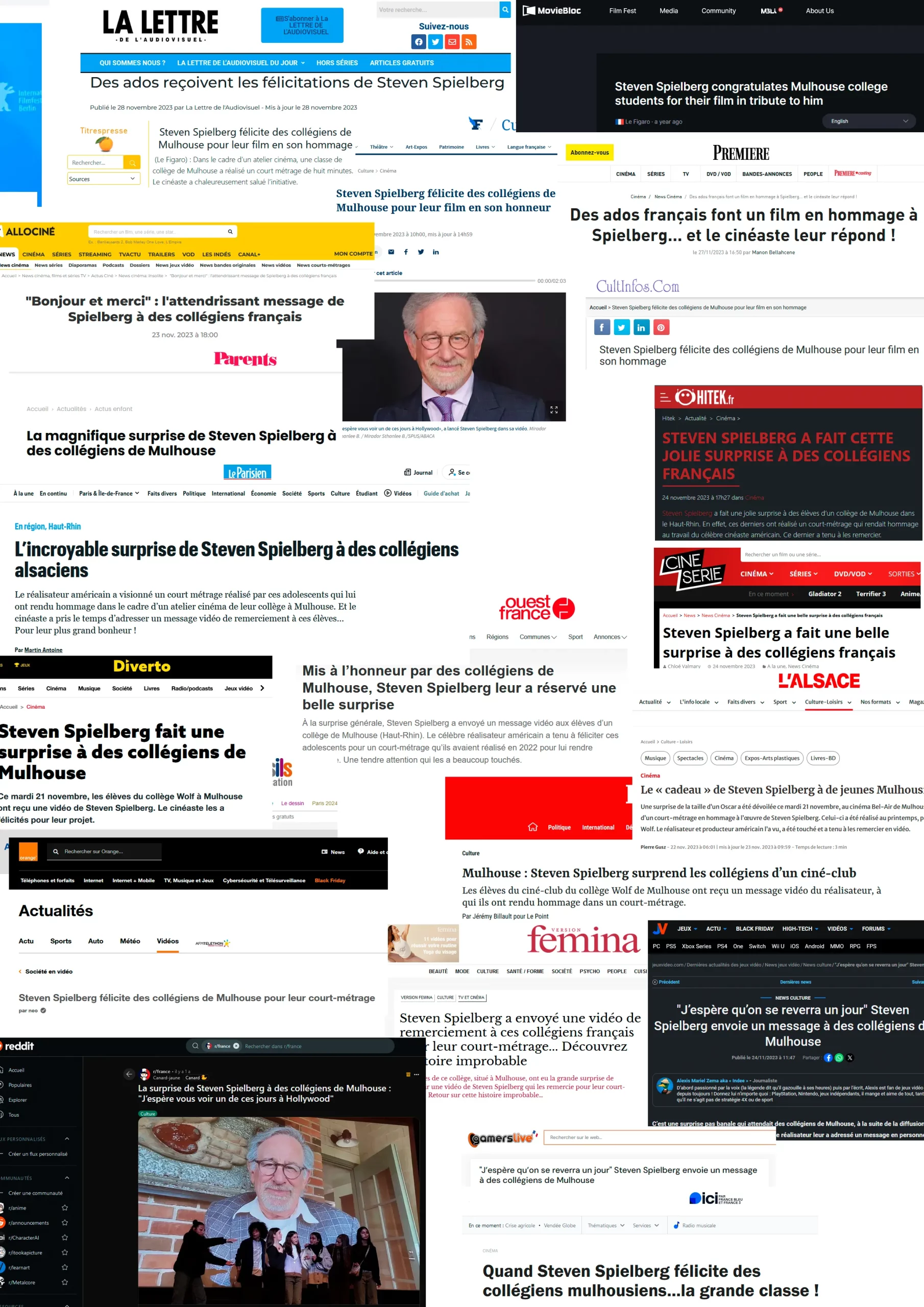 revue de presse une étoile